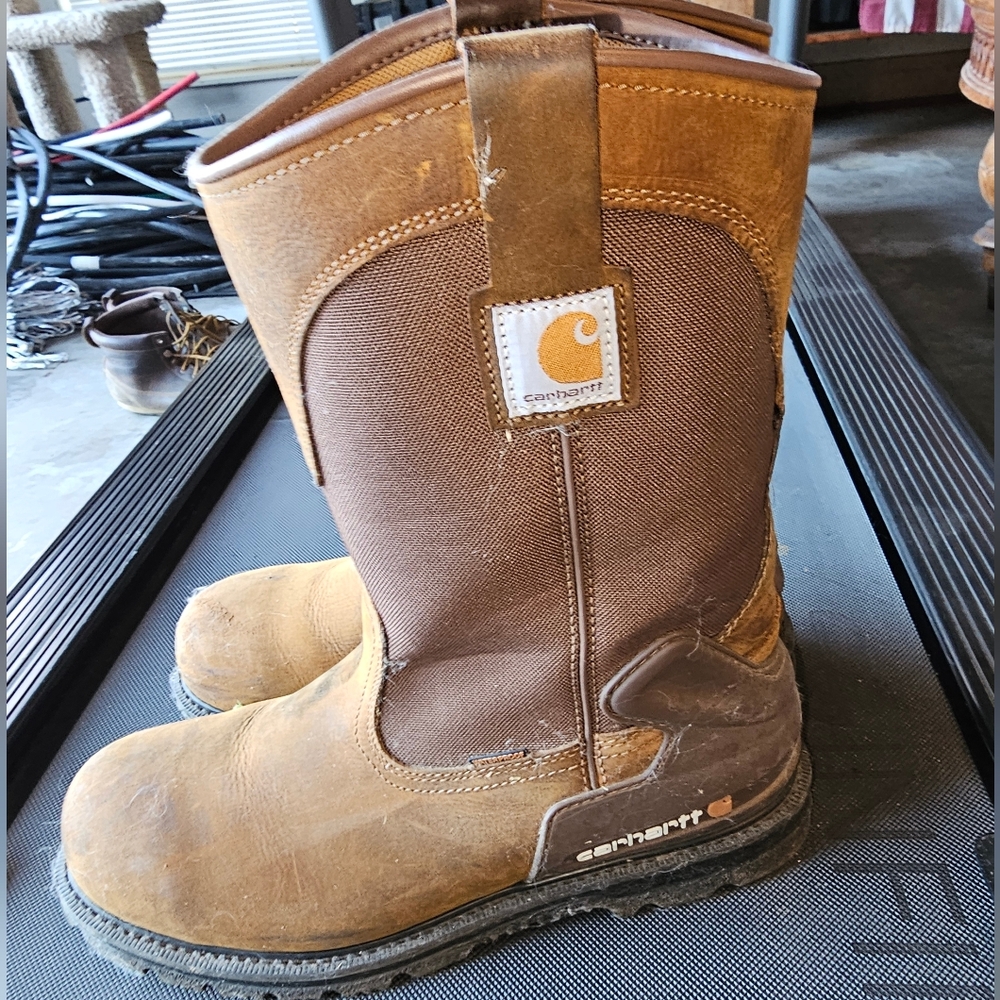 Carhartt Tan Work Boots